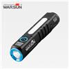 NONE Warsun Potente torcia a LED Magnete Torcia ricaricabile Lanterna portatile 8 modalità Lampada manuale per campeggio Escursionismo Emergenza