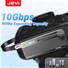 JEYI Custodia JEYI M.2 NVMe SSD con vite di montaggio per fotocamera, fotocamera di trasferimento USB 3.1 Gen2 da 10 Gbps, compatibile con PC, telefono
