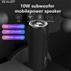 ZEALOT Altoparlanti wireless Zealot -S51, altoparlante subwoofer portatile da esterno, IPX 5, impermeabile, doppio accoppiamento, 1800 mAh