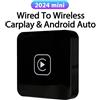Acodo Mini Carplay e Auto Box Dongle cablato a Wireless per Audi Toyota Mazda Nissan Chevrolet Suzuki Subaru Kia Ford Opel Skoda Hyundai