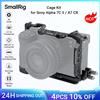 smallrig Kit gabbia SmallRig A7C II per Sony Alpha 7C II / Alpha 7CR Piastra a sgancio rapido integrata con morsetto per cavo con supporto per pattino -4422
