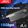 JEYI Custodia SSD JEYI M.2 NVMe con vite di montaggio della fotocamera, riprese della fotocamera di trasferimento USB 3.1 Gen2 da 10Gbps, compatibile con PC, telefono