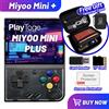 PlayToge Console di gioco portatile Miyoo Mini Plus, schermo IPS 640x480 da 3,5 pollici, supporto scheda TF esterna, batteria da 3000 mAh