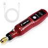 tungfull Mini trapano elettrico senza fili Mini trapano a batteria USB Utensile rotante Penna per incisione del legno Strumenti Dremel per gioielli Metallo Vetro