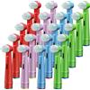 NONE Testine di ricambio per spazzolino elettrico compatibili con bambini Oral B Braun Setole morbide e testine piccole per denti sensibili