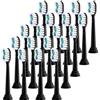 NONE Testine di ricambio per spazzolino compatibili con testine elettriche Philips Sonicare Diamond, ricarica pulita per serie Hx6920 4100 2