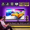 Sincronizzazione della retroilluminazione della TV ambientale allo schermo per TV da 40-85 pollici, striscia luminosa a LED di sincronizzazione in tempo reale, luce da gioco RGB TV 4K compatibile con