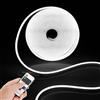 NONE DC12V/24V Spina UE Striscia LED al neon con telecomando Dimmerabile ON/OFF 1M 2M 3M 5M 10M IP65 Tubo lampada al neon impermeabile