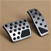 MIHUMOE Copertura del pedale del gas del freno a pedale in acciaio inossidabile LHD per Jeep Compass 2015-2024 MP Renegade BU Fiat 500X Accessori