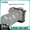 smallrig Gabbia SmallRig per Sony A7 III / A7R III, gabbia in lega di alluminio con piastra a sgancio rapido Arca, pattino freddo incorporato, guida NATO 2087D