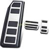 MIHUMOE LHD Anti-Slip Poggiapiedi Freno Morto Pedale Dell'acceleratore A Gas Pad Copertura Per Il 2021-2025 Ford Escape Lincoln Corsair Bronco Sport Kuga