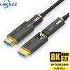 lmcnzz Cavo ottico in fibra Tubeable Pullable A testa singola Micro HDMI-compatibile da 2.1 A A A D tipo 8K @ 60Hz 4K @ 120Hz 48gbps per PS5 HDTV Box