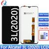 NONE LCD del telefono cellulare per Alcatel 3L (2020) 5029Y Sostituzione dello schermo Ercan per Alcatel 5029D-EEA Digitizer Assembly Pantalla Display
