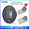 smallrig Obiettivo anamorfico SmallRig 1,33x per telefono cellulare (montaggio a T) per iPhone 16/15/14/13 per Samsung S21/S22 Series per Xiaomi 13 -4590