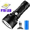 JIASHUAIXIN XHP70 torcia a LED torcia tattica USB ricaricabile Linterna lampada impermeabile lanterna Ultra luminosa da campeggio