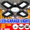 NONE Lampadina da garage a LED da 200 W E27 Lampada di deformazione pieghevole E26 Casa Magazzino Officina Seminterrato Illuminazione Bianco freddo/caldo 100 W 150 W