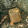 RHINO RESCUE Kit di pronto soccorso IFAK POUCH Molle Custodia medica per campeggio, auto, viaggi, escursioni, 004M (cachi)