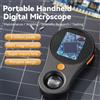 INSKAM Microscopio digitale 500X Microscopio video moneta 1080P da 2,0 pollici con lente d'ingrandimento con 8 LED per riparazioni elettroniche Windows/Mac