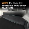 VASTZ VITZ Coprisedile posteriore per Tesla Model Y 3 2021 2022 2023 Highland 2024 Sottocorpo posteriore Resistente all'acqua Protezione sporco Tappetini