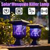 2024 Oudoor Lampada antizanzare ad energia solare Portatile senza radiazioni Repellente per zanzare Muto Trappola per insetti Eliminatore di zanzare