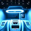 NONE Luce interna per auto luci di lettura magnetiche ricaricabili USB luce d'atmosfera a LED per auto leggera con doppi colori per la lettura