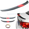 NONE 3PCS universale Auto Coda Ala Posteriore Spoiler 115-125 centimetri Regolabile ABS Spoiler Fisso Modificato Tronco Accessori Per La Maggior Parte Auto