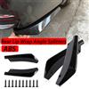 NONE 2 pz universale auto anteriore paraurti posteriore diffusore labbro Splitter Spoiler Scratch Body Protector carbonio labbro posteriore Wrap angolo Splitter