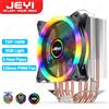 JEYI RGB CPU Cooler 4/6 Tubi di Calore Air Tower Radiatore PC 12cm PWM Ventola per Intel 1700 1200 1150 1155 1156 1366 2011 AM5 AM4 AM3