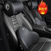 LIVIAUTOLIFE Cuscino per massaggio elettrico per auto Cuscino per poggiatesta a vibrazione Supporto per sedile lombare Cuscino per schienale Forniture per veicoli Accessori da viaggio