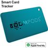 BOOMPODS Smart Airtag Card ricarica Wireless GPS Tracker funziona con Apple trova il mio localizzatore Anti-smarrimento per portafoglio passaporto Mini Tag Iphone