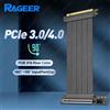 RAGEER Cavo di prolunga RAGEER PCIe 4.0/3.0 X16, cavo riser ad alta velocità, connettore riser di estensione GPU per RTX 4090/4080/4070/7900XTX