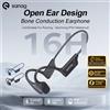 Sanag B22s Auricolare a conduzione ossea 16 ore di riproduzione IPX5 Cuffie con campo sonoro spaziale dinamico Bluetooth5.3 impermeabili