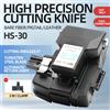 LeeBeTo Taglierina per Fibra Ottica HS-30 ad Alta Precisione per Scarti, Compatibile con Fujikura CT-30