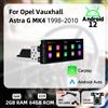 Barlckxs Autoradio Android con Schermo da 6,9 Pollici 1Din per Opel Vauxhall Astra G MK4 1998-2010, Unità Multimediale Stereo con Carplay e GPS