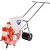 NONE Fioriera per seminatrice a rullo spinta a mano per mais seminatrice a spinta manuale per arachidi semi di soia seminatrice di precisione per mais e cereali