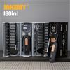 JAKEMY Set di cacciaviti magnetici 180 in 1 - Punte da trapano di precisione Kit di cacciaviti elettrici Occhiali per iPhone Strumento di riparazione per orologi portatili