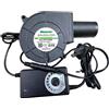 DC 12V 2.85A Mini Ventilatore Legna Da Ardere BBQ Stufa Velocità Regolabile Grande Volume D'aria Turbo Ventilatore 5500R/Min Stufa A Piattino Stufa A Legna