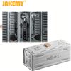 JAKEMY 180-IN-1 Set di cacciaviti elettrici a batteria magnetici, kit di strumenti di riparazione per telefono cellulare/PC/occhiali, punte di precisione, regalo da uomo