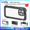 SmallRig Mobile Video Cage edizione di base per iPhone 16 Pro/per iPhone 16 Pro Max per registrazione Video/YouTube/Live Streaming