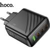 HOCO PD67W Caricatore rapido per telefono USB C multiporta per iPhone 16/15 Pro Max PD3.0 QC Adattatore da parete a ricarica rapida per Samsung A53 S24