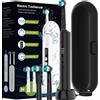 NONE Spazzolino elettrico con ricarica wireless intelligente, spazzolini elettrici ricaricabili a 4 modalità adatti per testine per spazzolino elettrico Oral B