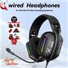 ONIKUMA Cuffie con cancellazione del rumore Cuffie da gioco cablate Auricolari musicali 3,5 mm adatti per computer portatile con microfono X12