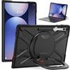 ZMHY Per Samsung Galaxy Tab S10 S9 S8 Ultra Custodia PC da 14,6 pollici + TPU 360 ° Staffa rotante con guscio protettivo antigoccia a quattro angoli