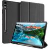 DUX DUCIS Custodia per tablet DUX DUCIS con supporto a tre ante per Samsung Tab S10 Ultra, S9 Plus, S9 Fe Plus, S6Lite con supporto per penna stilo e sveglia automatica