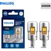 Philips LED T10 W5W 6000K 80LM Ultinon Pro6000 Bianco puro Luminoso Lampade di posizione per auto Cruscotto Luce targa Nessun errore 11961U60CWX2