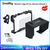 smallrig Kit gabbia per monitor SmallRig per Atomos Shinobi II, con parasole e morsetto per cavo USB e protezione schermo -5030