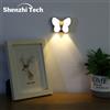 SHENZHITECH Sensore di movimento a farfalla Luce notturna LED sotto le luci dell'armadio Lampada ricaricabile per armadio Guardaroba Scala Camera da letto Decorazione della cucina