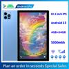BDF Tablet BDF 10.1 Pollici Android 13, 4GB RAM 64GB ROM, Espandibile a 1TB, Schermo IPS 1280x800, Batteria 5000mAh, Rete 3G GMS, WiFi
