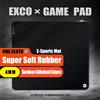 EXCO Tappetino per mouse EXCO Esports Gmaing Grande panno in microfibra ultral Base in gomma X-Soft antiscivolo Bordo cucito piatto per FPS CSGO VALORANT