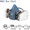 NONE 7502 Mezza maschera Maschera antigas antipolvere 7502 Respiratore Vernice chimica Spray Filtro antiparassitario Protezione ampiamente utilizzata